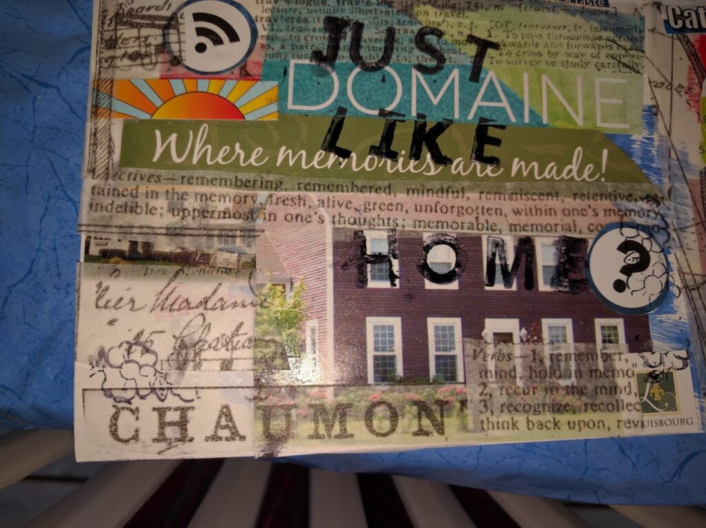 Just like home card